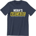 thumbnail image 1 of Noah's Arcade Retro 90s Movie Party On Funny for Men Geek Gamer T-Shirt, 1 of 4