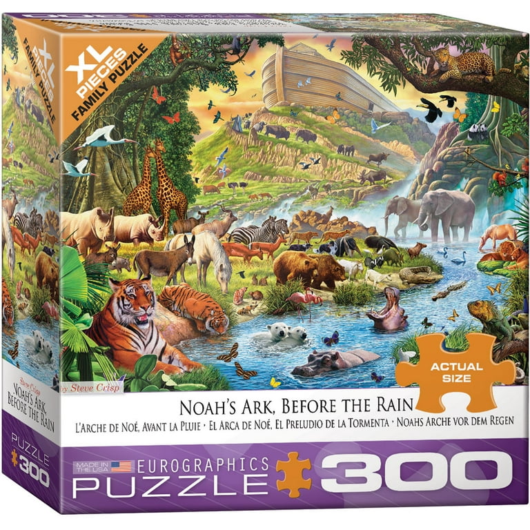 Noah's Ark Before the Rain by Steve Crisp 300-Piece Puzzle
