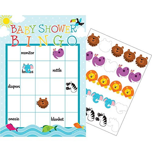 Noah's Ark Bingo Game, 10 Pk