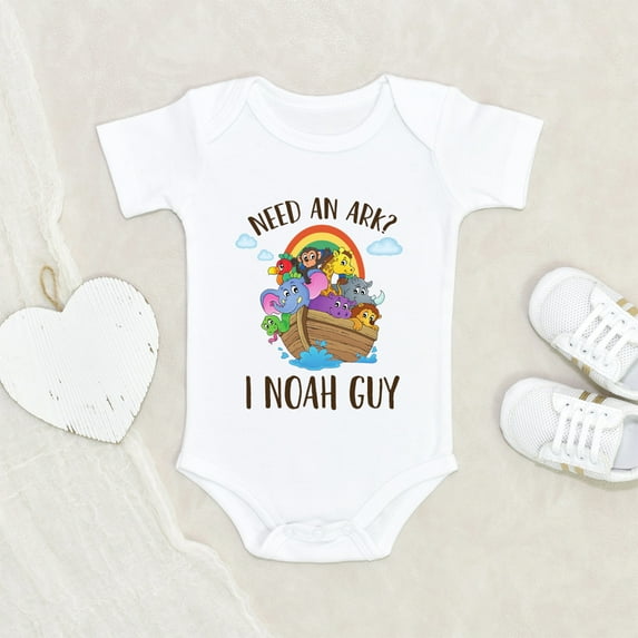 Noah's Ark Clothes - Needs An Ark? Noah Clothes - Funny Clothes- Religious Clothes - Noah's Ark Baby Clothes