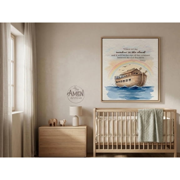 Noah’s Ark Nursery Print