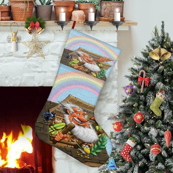 Noah's Ark Themed Christmas Socks