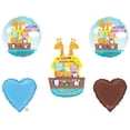 thumbnail image 1 of Noah's Ark Welcome Baby Balloon Shower Decorations Supplies Animals Boat	Noah's Ark Welcome Baby Balloon Shower Decorations Supplies Animals Boat, 1 of 1