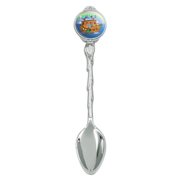 Noah's Ark with Animals Novelty Collectible Demitasse Tea Coffee Spoon