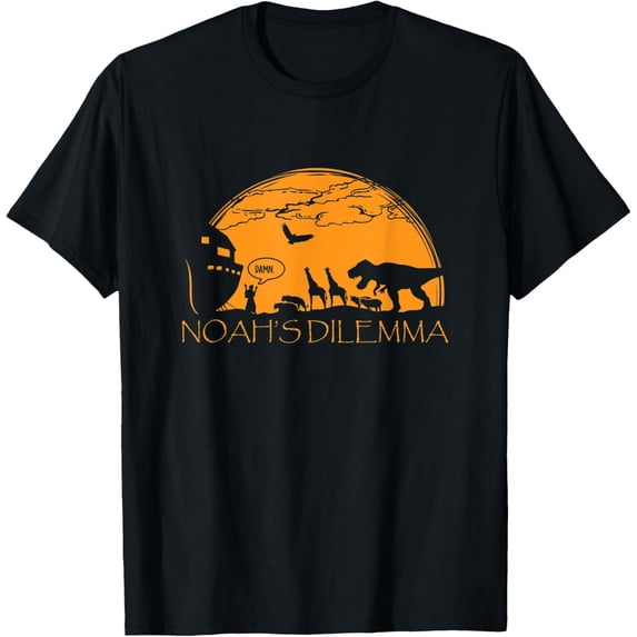 D Rex Video Noah's Dilemma Dinosaur T-Rex Christian T-Shirt - Walmart.com