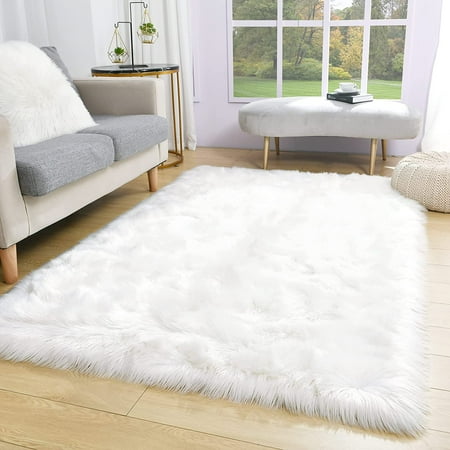 Noahas Contemporary Solid Print Area Rug 3' x 5'