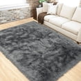 thumbnail image 1 of Noahas Contemporary Solid Print Area Rug ,Dark Gray, 3' x 5', 1 of 7