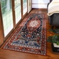 thumbnail image 1 of Noahas Traditional Persian Area Rug, Red , 2' x 6', 1 of 7
