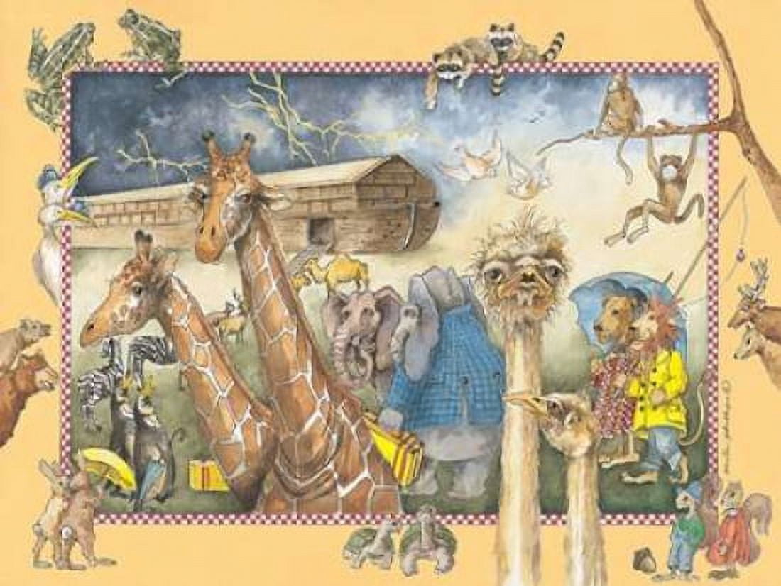 Noahs Ark Canvas Art - Anita Phillips (18 x 24)