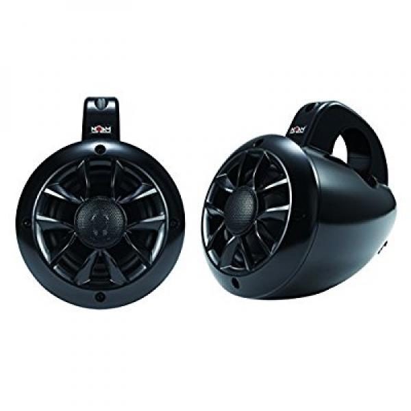 Noam N4 Pair of 4 2way Wakeboard Mountable Speakers, Marine Grade