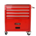 thumbnail image 1 of Noaman 4-Drawer Multifunctional Tool Cart with Wheels, Red, 1 of 23