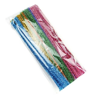 PhoneSoap 100PC Chenille Stem Solid Color Pipe Cleaners Set for