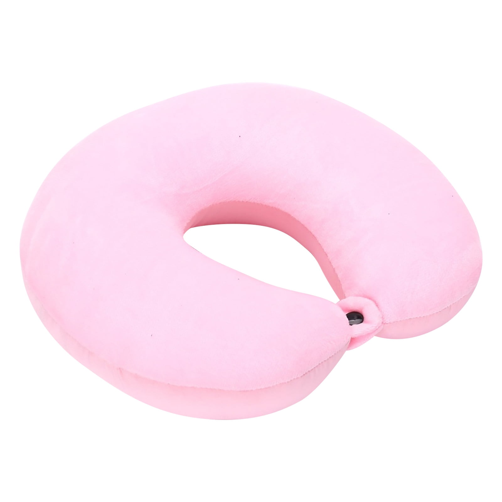 Noarlalf Body Pillow Case Air Cushion Self Inflating Button Travel Neck  Pillow Inflatable Plane Car Train Pillow Portable Soft U Shaped Travel  Pillow Flocking Fabric King Pillow Case 13*13*5 