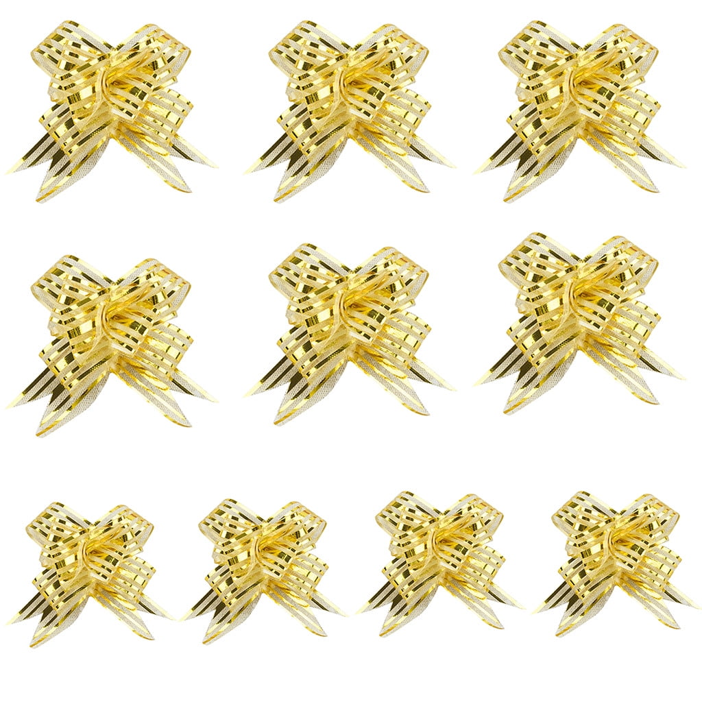 Noarlalf Shooting Targets Ribbon Flower Wrap Ribbon Pull Flower Party