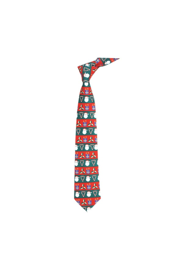 Ties for Men Printed Men'S Holiday Tie Tie Groom Neck Festive Tie Ties Wedding Christmas Tie