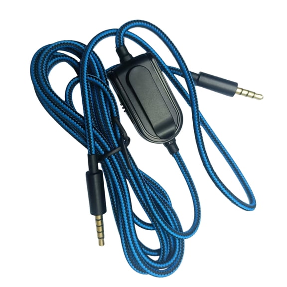 NoavLife Audio Cable Inline Control Headsets Cable for A10 A 30 A40 A50, Double 3.5Mm Replacement Cord audio cord