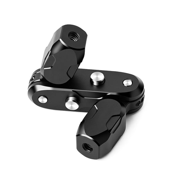 NoavLife Camera Mount Aluminum Articulating Arm for Camera Mounting, 1/4 Threaded Support Arm with Locking Knobs for Monitor Use, Outdoor Filming and Daily Video Work