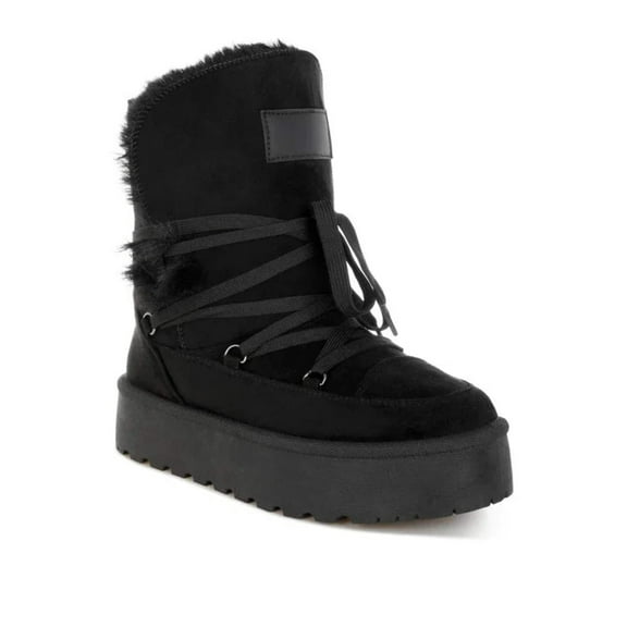 Noaya Chunky Faux Fur Snow Boots