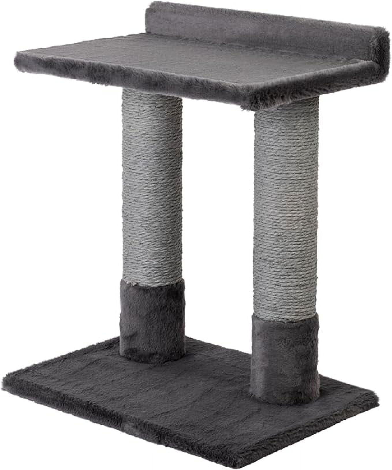 Noba 24 Inch Double Scratch Post Grey