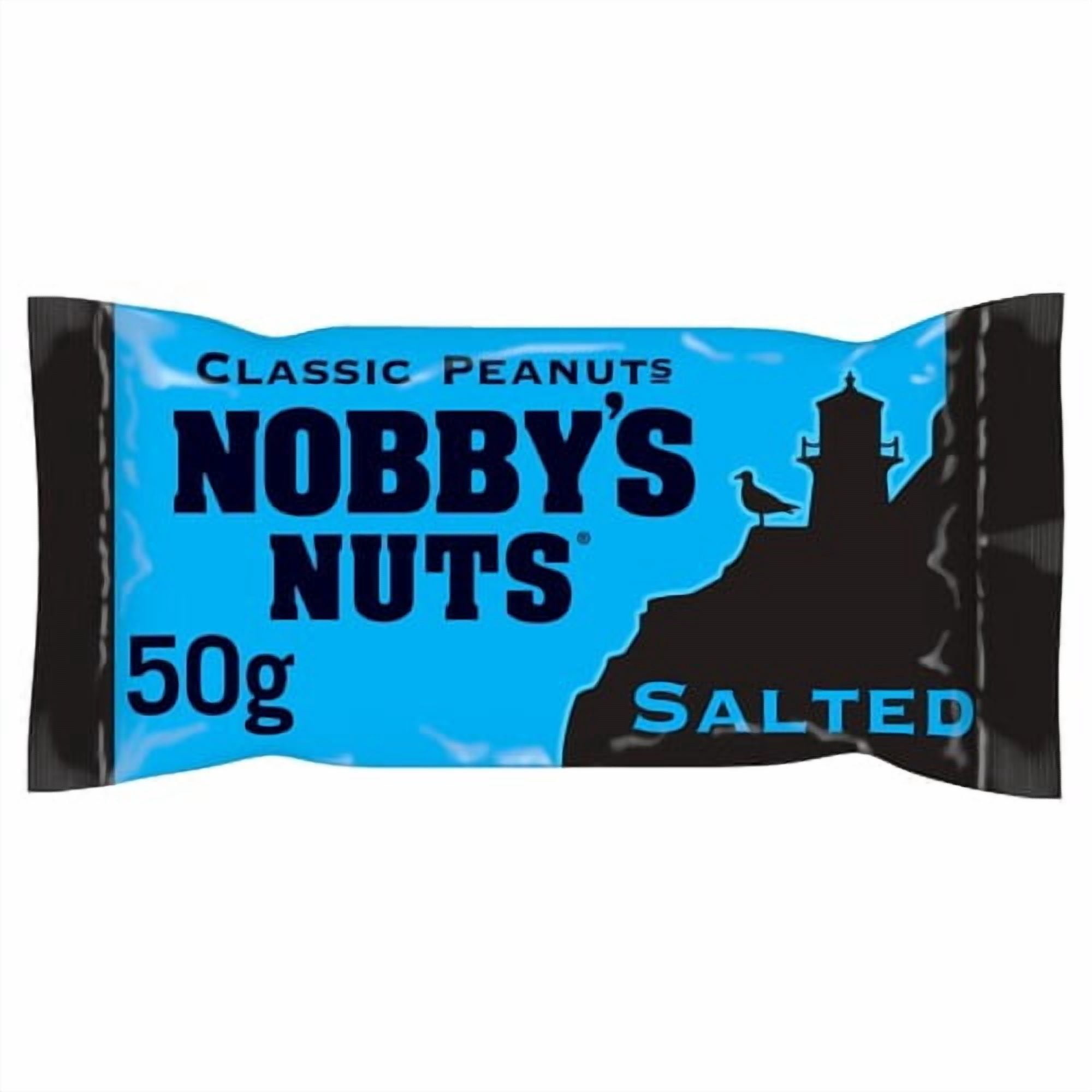 Nobby's Nuts Classic Salted Peanuts 50g, British Import (Pack of 3)
