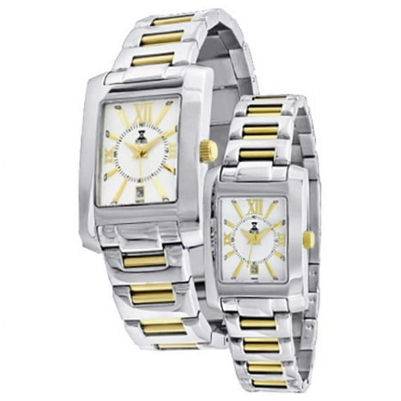 Nobel Watch N 7101 G Stainless Steel Two-tone Gents Watch Sapphire Crystal Swiss Movement Water-resistant 3ATM