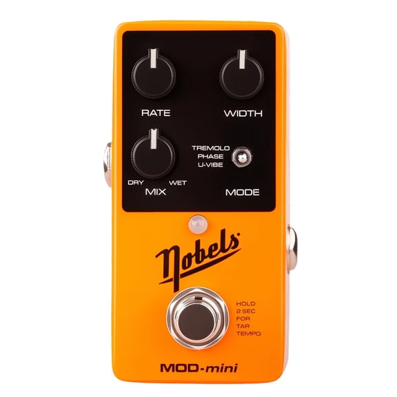 Nobels Digital Modulation Effect Pedal Tremolo Phaser U-Vibe Tap Tempo