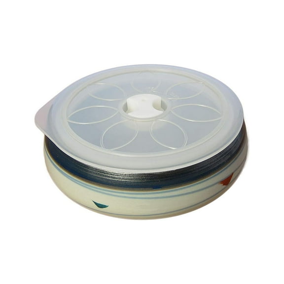 Nobilta Ceramic Bowl and Oven Storage Container (Blue Stripe 450ml)
