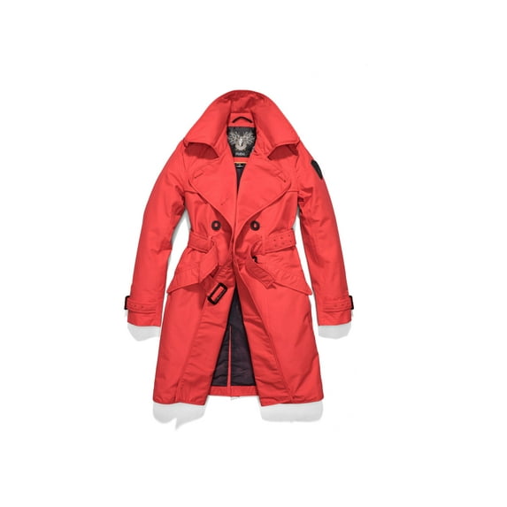 Nobis Justice Trench - Women's, Red, Large