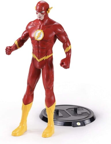 Noble Collection - DC - Comic Flash BendyFig [COLLECTABLES] Figure, Collectible