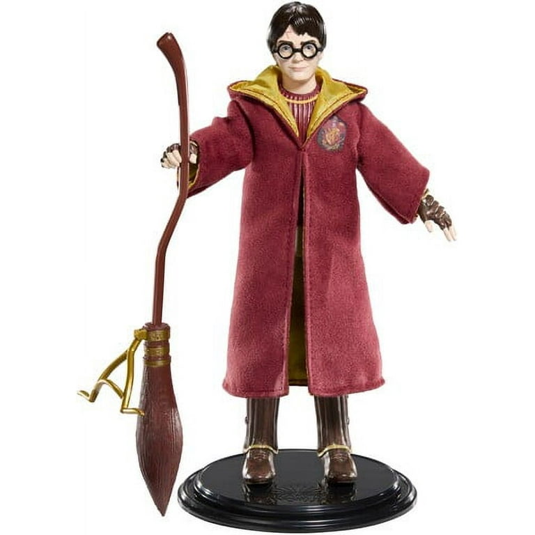 Noble Collection - Harry Potter - Bendyfig Quidditch Harry Potter Af  [COLLECTABLES] Action Figure, Collectible