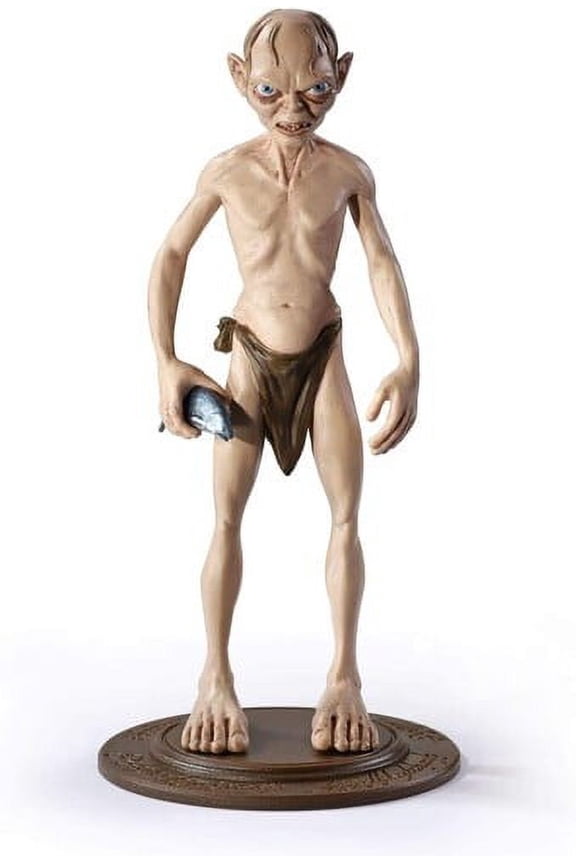 - Lord Of The Rings Gollum Bendy Figure, Noble Collection, Gifts
