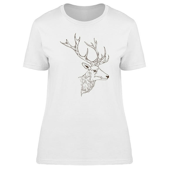 Noble Deer  T-Shirt Men -Image by Shutterstock, Male Large