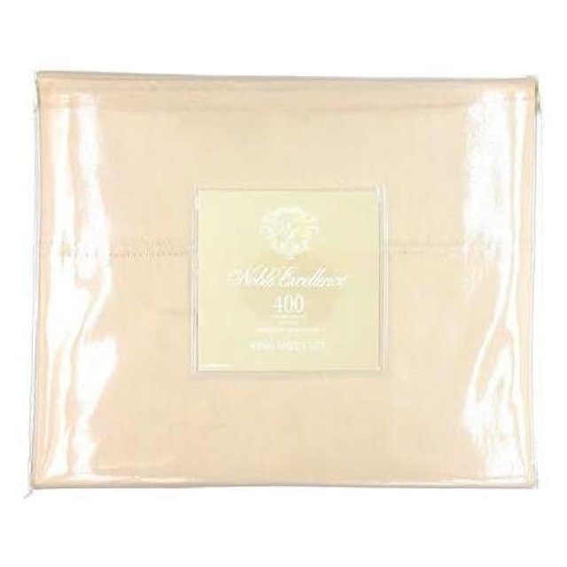 Noble Excellence 400ThreadCount Sateen Egyptian Cotton King Sheet Set