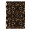thumbnail image 1 of Noble Flower Pattern Notebooks 1-subject Journal 60 Sheets A5 College Ruled Paper Detachable Ring 8.3"x5.7", 1 of 8