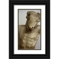 thumbnail image 1 of Noble Gardner, Nancy 19x32 Black Ornate Wood Framed with Double Matting Museum Art Print Titled - Greece, Athens Classical marble Minatour statue, 1 of 4