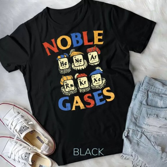 Noble Gases T-Shirt Chemistry Science Gift Unisex T-Shirt