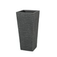 thumbnail image 1 of Noble House 12.5" x 12.5" x 26.5" Square Gray Concrete Plant Planter, 1 of 6