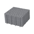 thumbnail image 1 of Noble House 12" Pebble Plastic Interlocking Deck Tiles, Waterproof Anti-Slip Outdoor Flooring, Gray, 12 PCS, 1 of 15