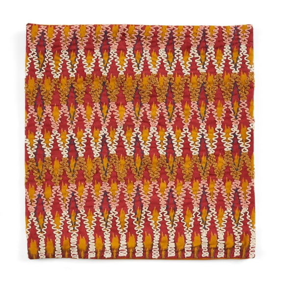 Noble House 18.00" x 18.00" Multi-color Diamond Cotton Decorative Pillow Cover