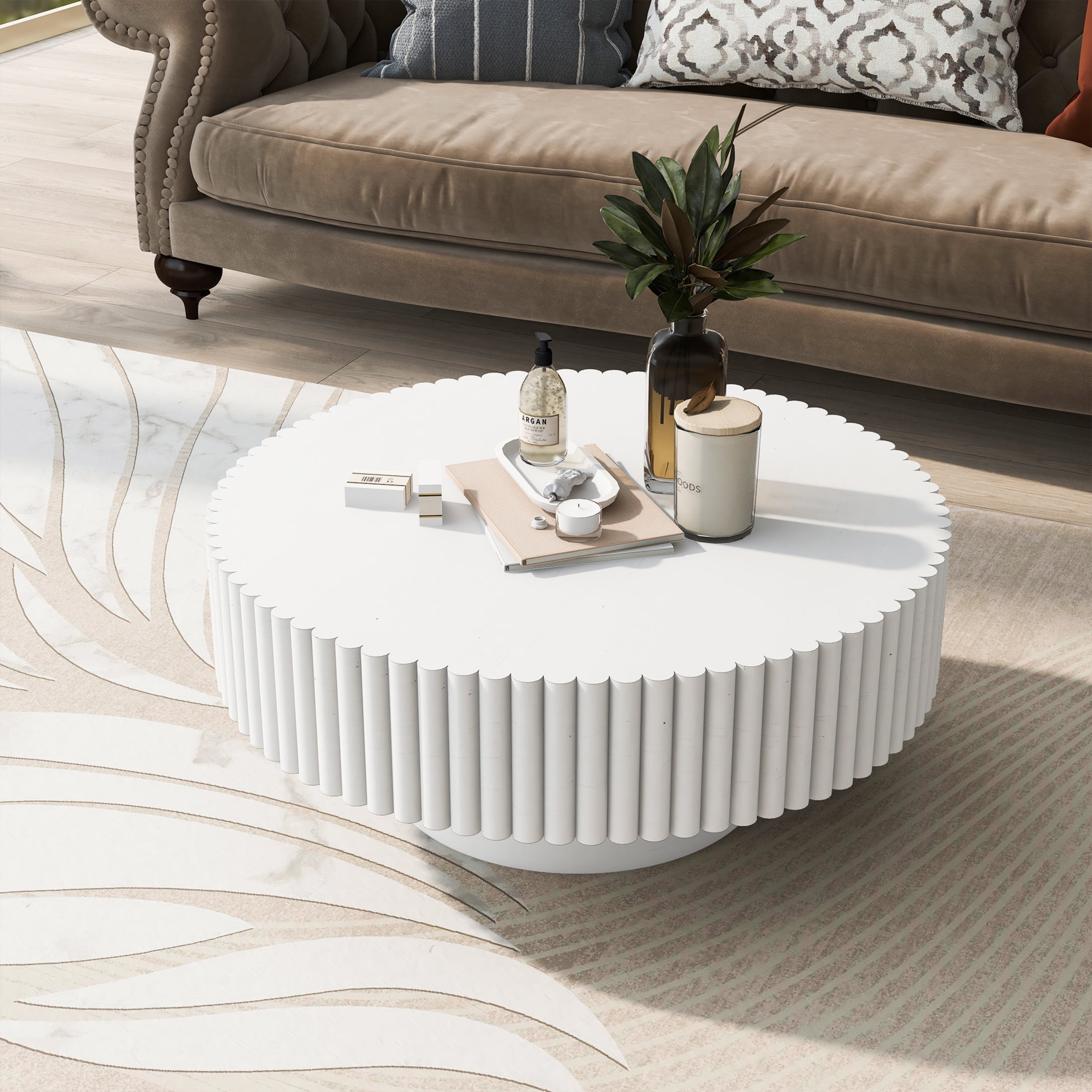 Noble House Fioren 31.5 in. Round Lif...