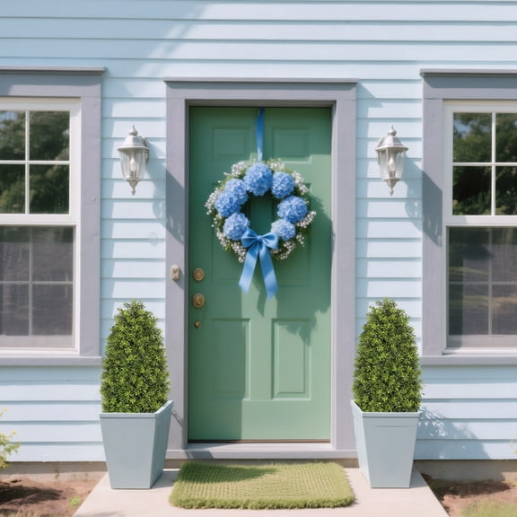 Noble House 3FT Artificial Boxwood Cone Trees, Faux Topiary Shrubs in Pots for Outdoor/Indoor Dcor, Green, Set of 2