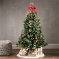 Noble House 4.5foot Cashmere Pine and Mixed Needles Unlit Hinged