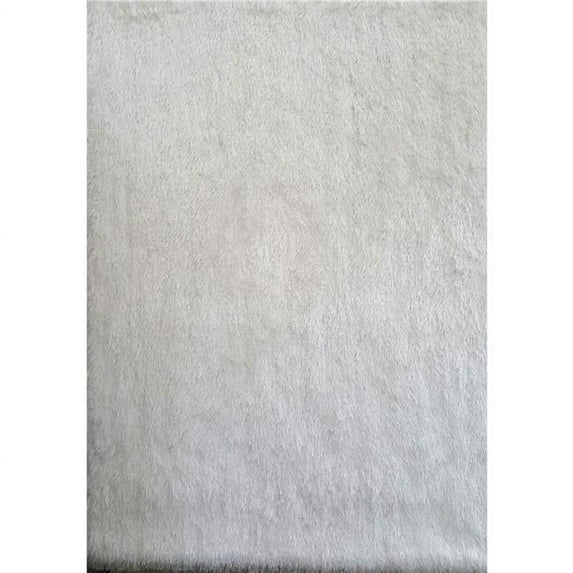 Noble House MIL380157 5 x 7 ft. Milan Area Rug, White