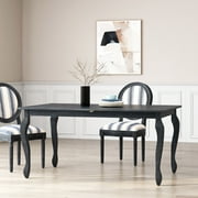 Noble House Bannock Wooden Expandable Rectangular Dining Table, Gray