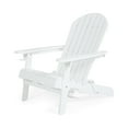 thumbnail image 1 of Noble House Bellwood Outdoor Acacia Wood Folding Adirondack Chair White, 1 of 8