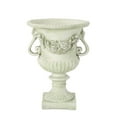 thumbnail image 1 of Noble House Buena Outdoor Cast Stone Garden Urn Planter in White Moss, 1 of 5