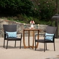 thumbnail image 1 of Noble House Camden 3 Piece Wood Top Patio Bistro Set in Teak, 1 of 7