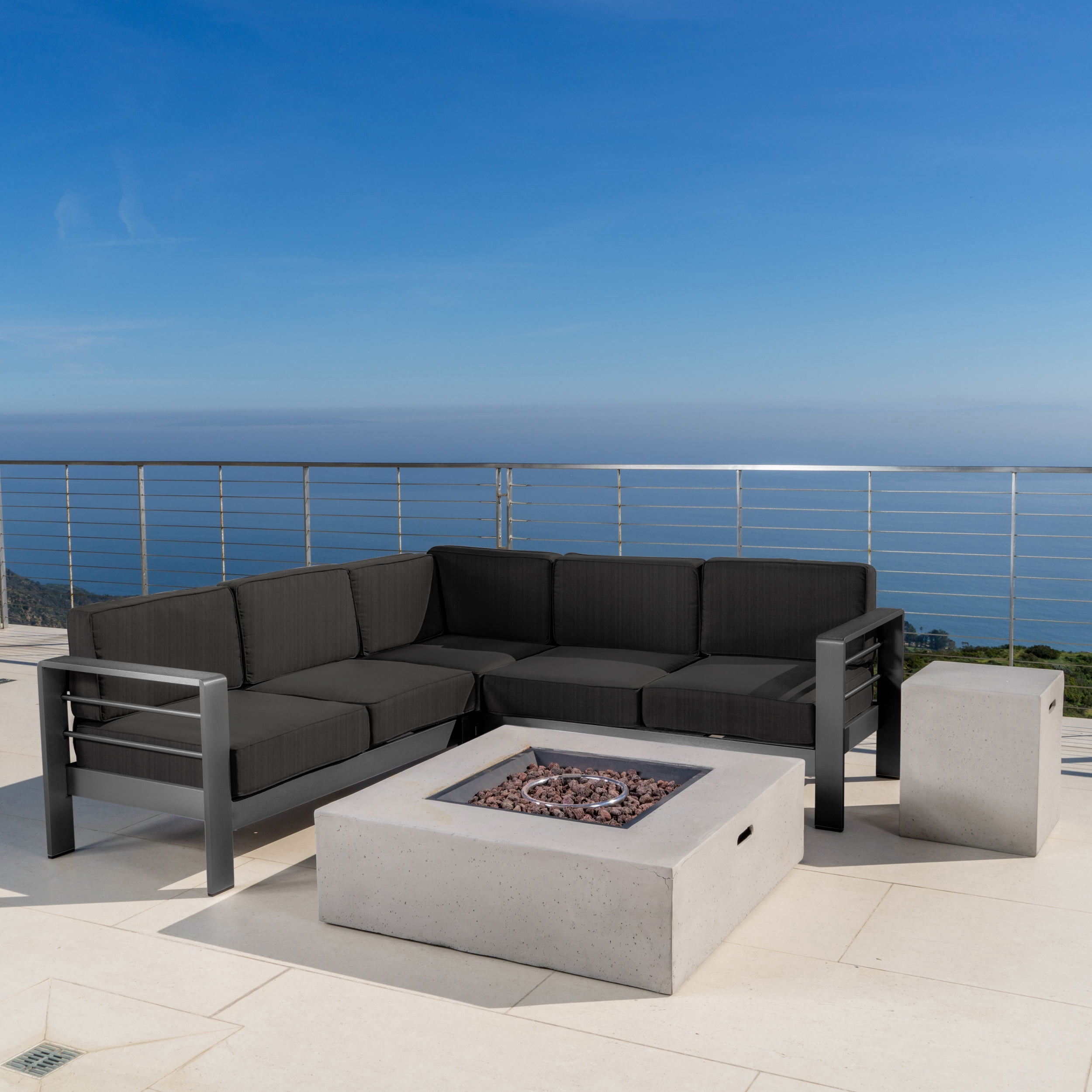 https://i5.walmartimages.com/seo/Noble-House-Camille-Outdoor-Aluminum-5-Piece-V-Shape-Sectional-Sofa-Set-with-Cushions-and-Fire-Table-Black-Light-Gray_a6566f21-d044-47f3-a301-d7f42d9c7189_1.cc3eaac2e36d954e454820c33a0dfede.jpeg