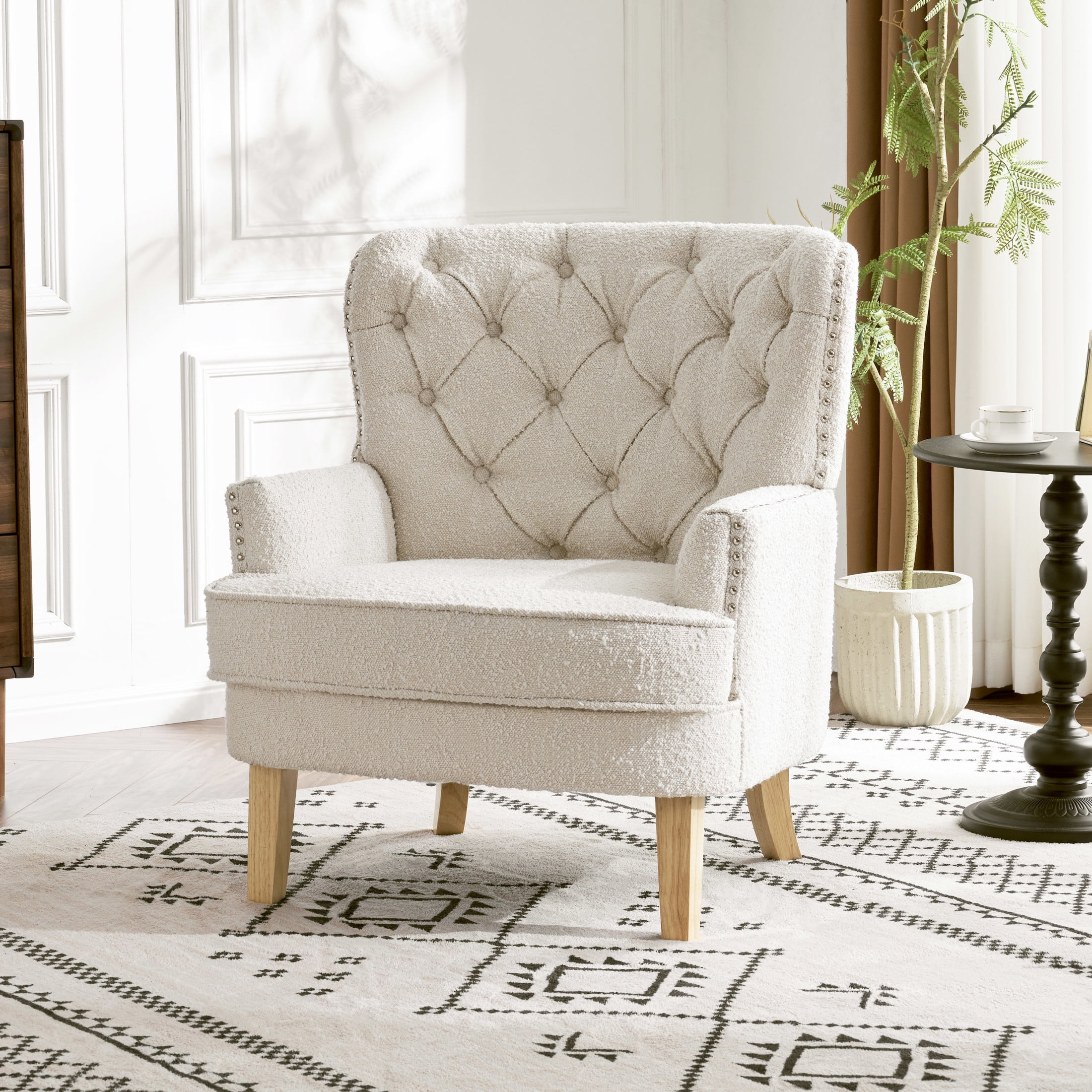 Noble House Club Chair Almond