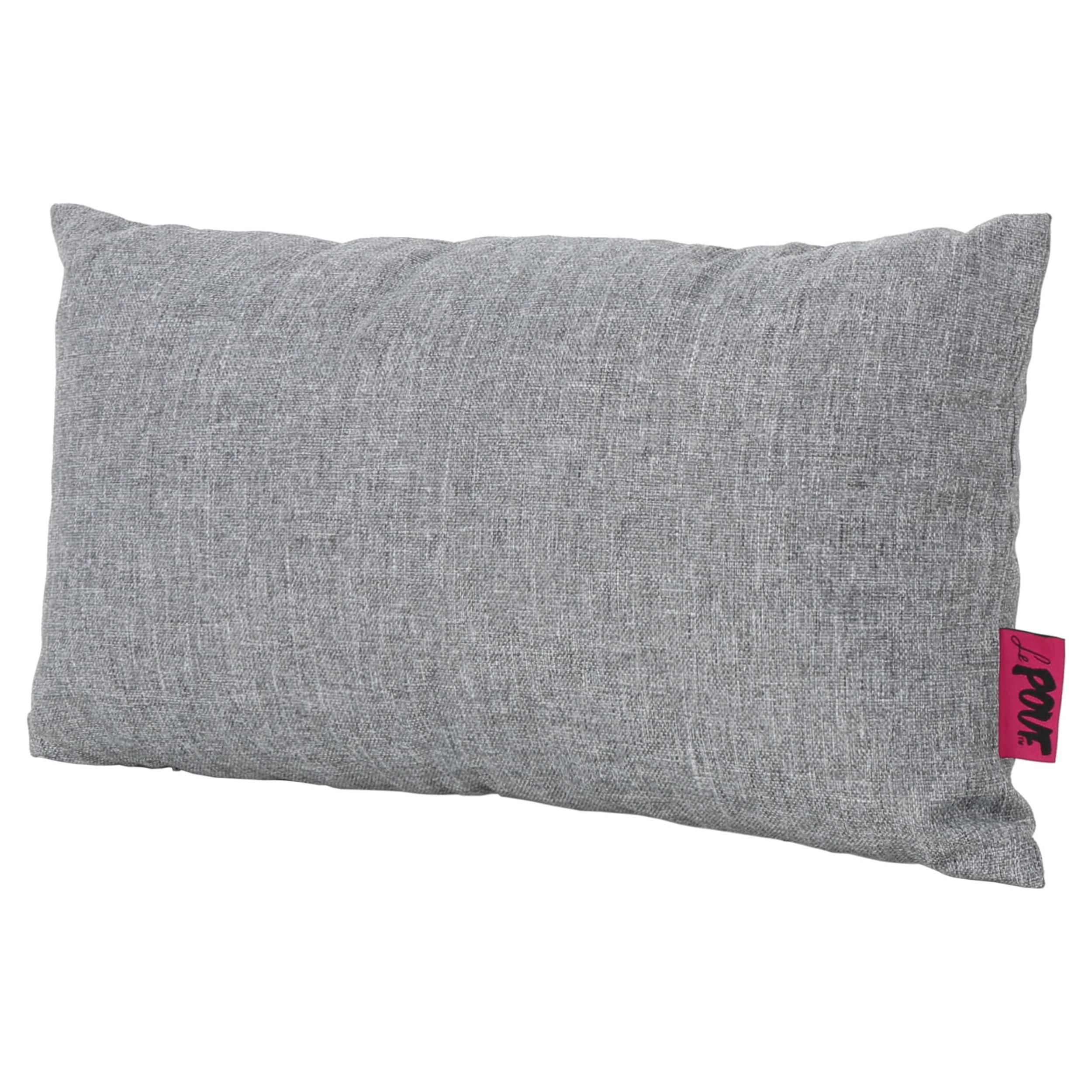 Noble House Coronado 18.5x11.5" Outdoor Fabric Throw Pillow in Gray - image 1 of 11